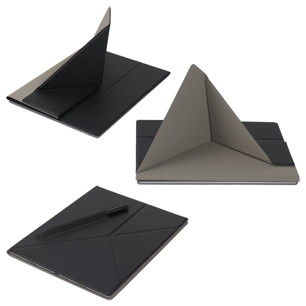 Smart Magnetic Cover with Pencil Pocket for 10.3 Tablets - Auto Wake/Sleep Multi-Folding Case