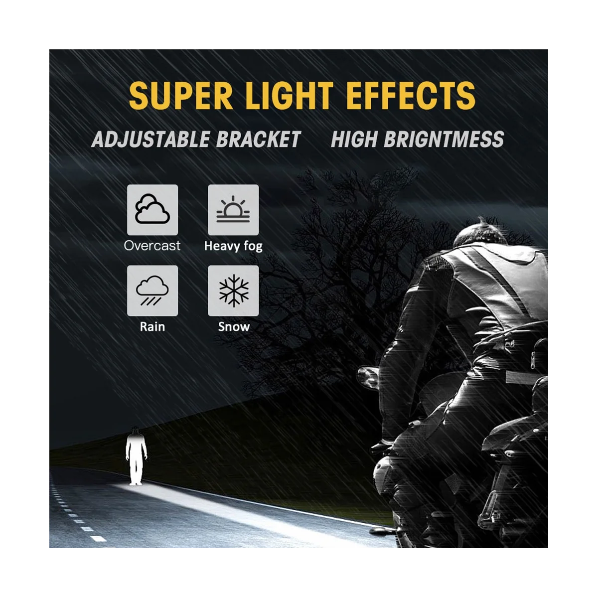 

60 Вт, 6000 лм, круглые фотообои с ангельскими глазами, фотоэлемент 3000K/K, белый + желтый цвет, фотоэлемент для мотоцикла, внедорожника, фотоэлемент, 2 шт.