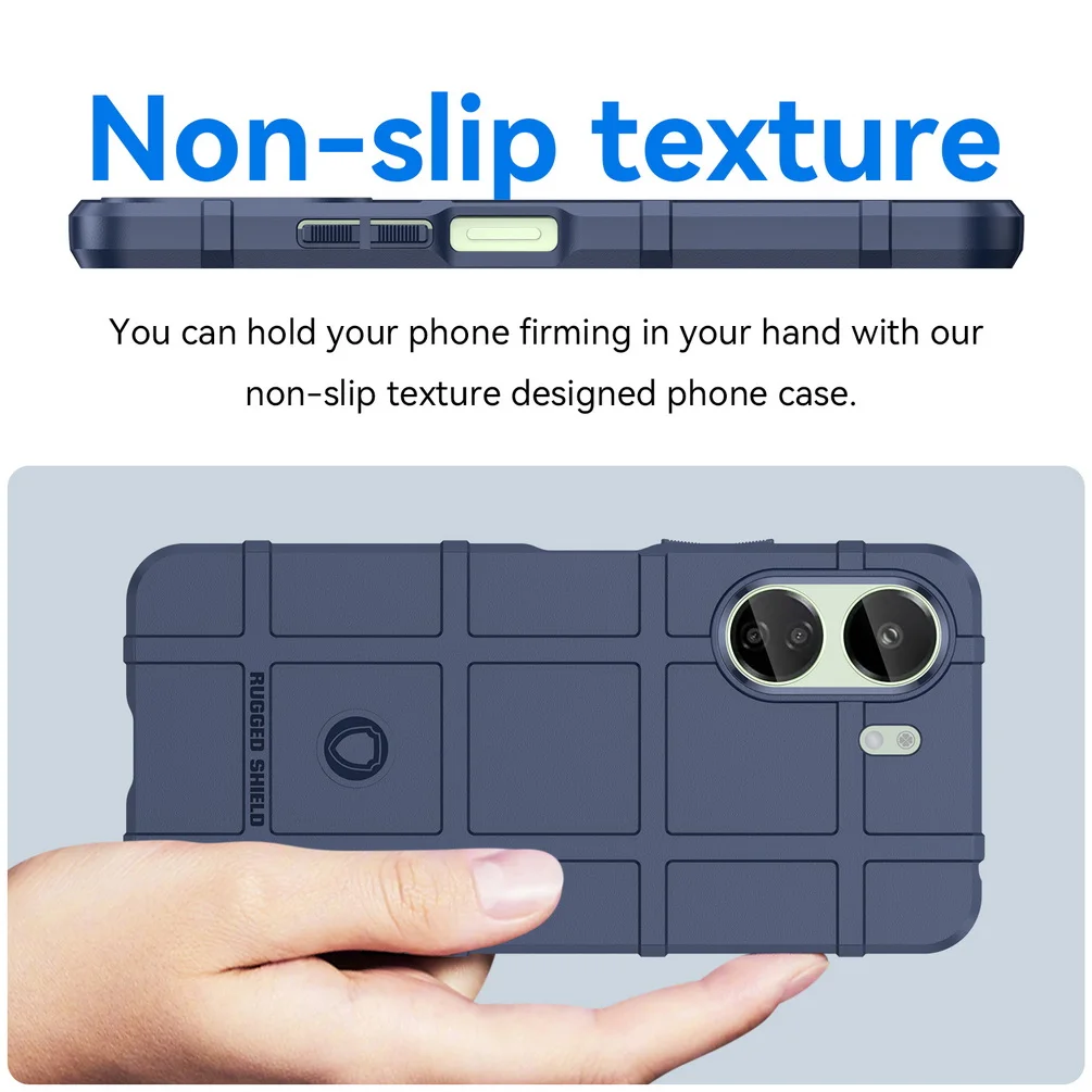Rugged Shield Rubber Protective Cover