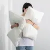 1PC White Ultra Soft Bed Sleeping Pillow 48x74cm Cotton skin friendly pillow Hypoallergenic Machine Washable Bed Pillow 5