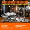 Vertical Rotisserie Oven Grill - Machine Kebab Electric Cooker Rotating Oven, Stainless Steel Roast 3