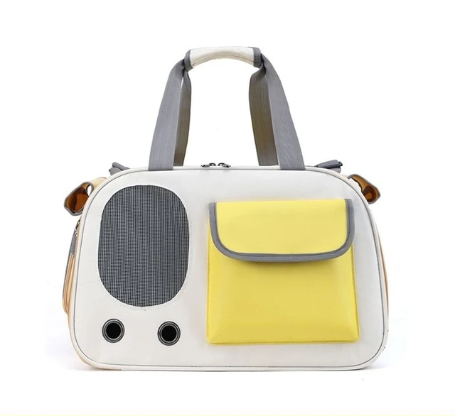 New Large-capacity Breathable Pet Bag, Single-shoulder Crossbody Carrier for Cats and Dogs in Summer 4