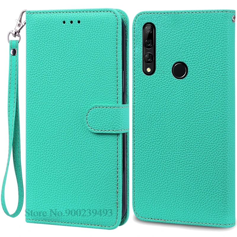 Leather Flip Wallet Case - Soft Silicone Book Cover