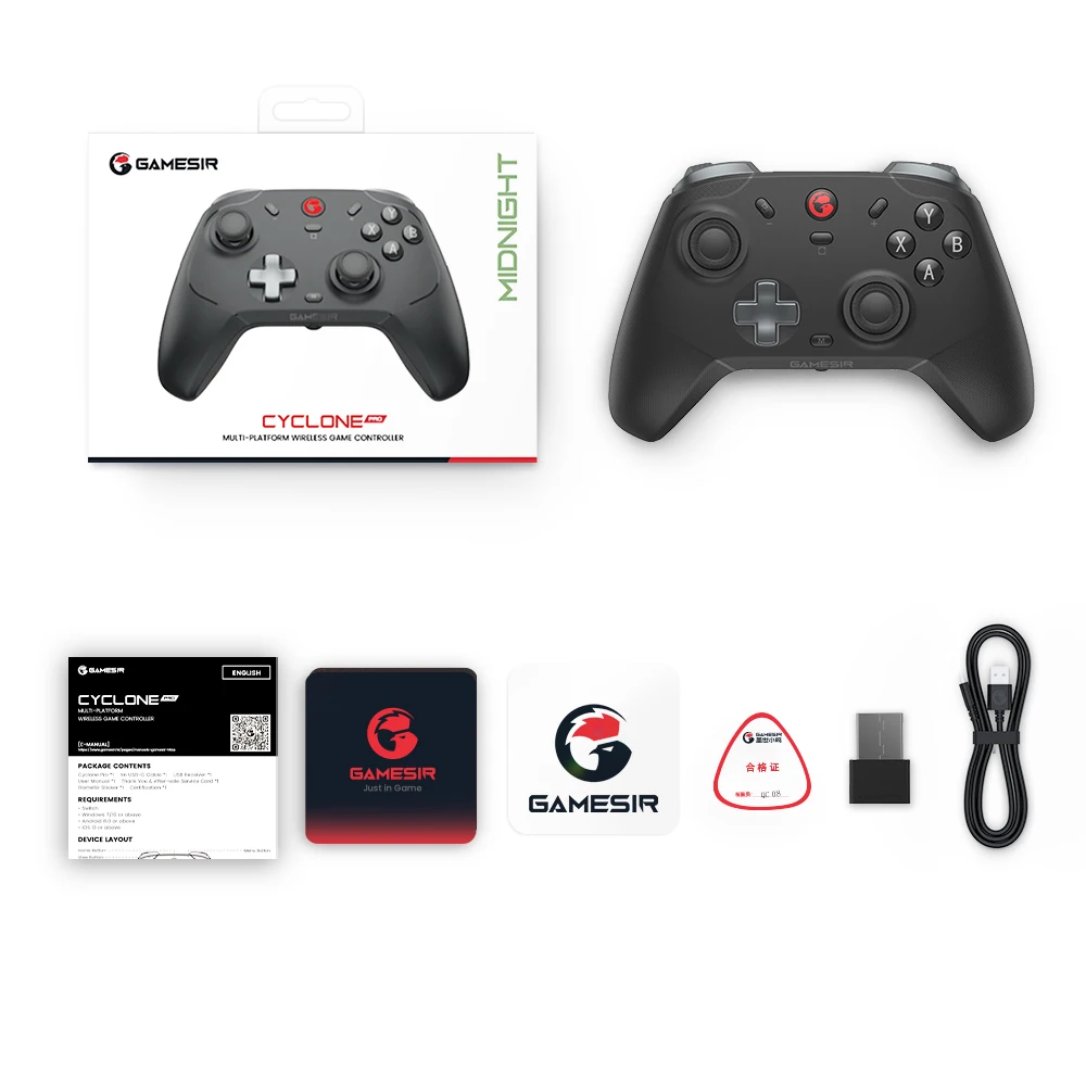 GameSir T4 Ŭ   е   Ʈѷ, ٵ ġ,  ̵, ȵ̵ ڵ PC