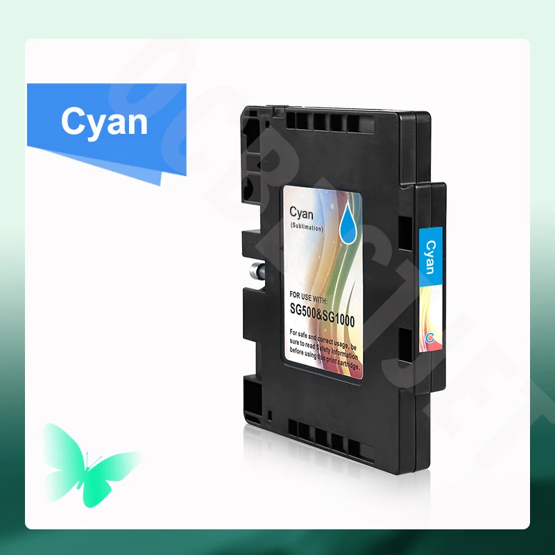 For SAWGRASS SG500 SG1000 Compatible Ink Cartridge Printer With Chip With Subliamtion Ink For Ricoh SAWGRASS SG500 SG1000