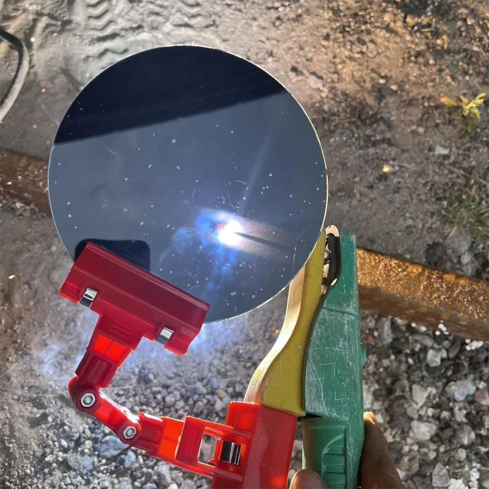Clip-On Welding Blackout Panel Adjustable Angle Protective Shield Welding Eye Protection Safety Gear for Torch
