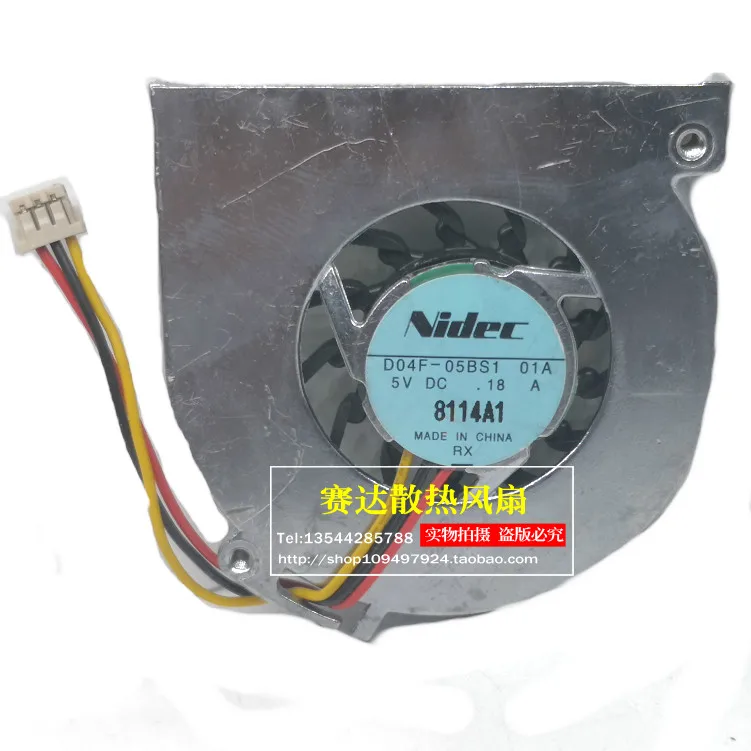 

Бывший в употреблении оригинальный строительный вентилятор 01A 5V 0.18a