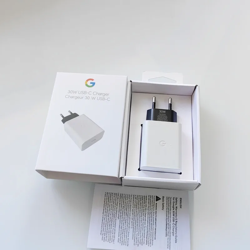 Google 30W USB-C Charger Fast Charging Pixel 6 7 5 pro 4/3/2 4A