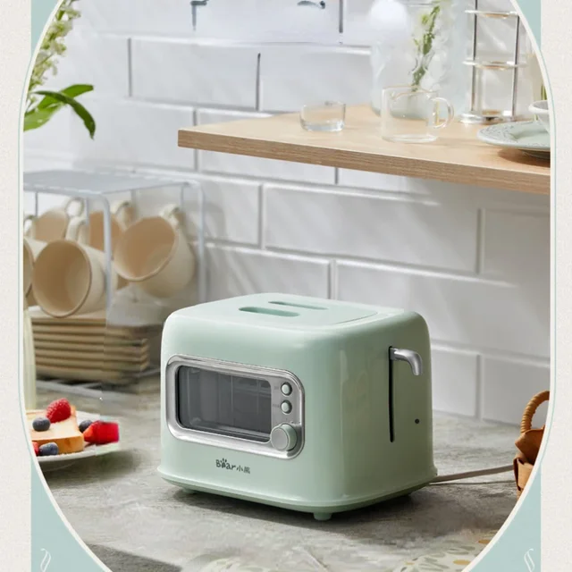 맛있는 조식을 위한 다목적 가정용 기구: SAINTCIAGA 자동 시각 토스터기