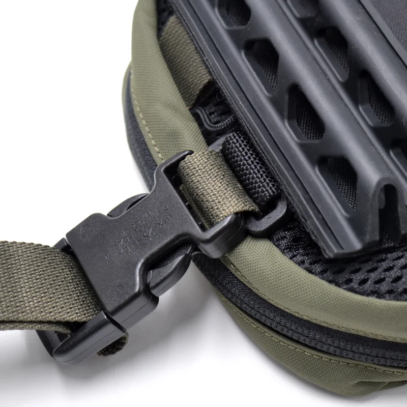 Sommer Taktische Weste Brust Rig Tasche Atmungsaktive Pad Gummi Dämpfung Pad Rückwand Haken Schleife Gurtband Hängen Platte Jagd Ausrüstung – Detail 13