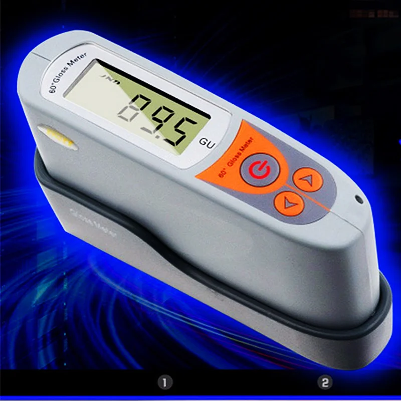 XM6 Gloss Meter Large Range Display 0~1999GU Small Aperture Glossmeter Measure Metal Plastic Marble Wood Leather Glossiness