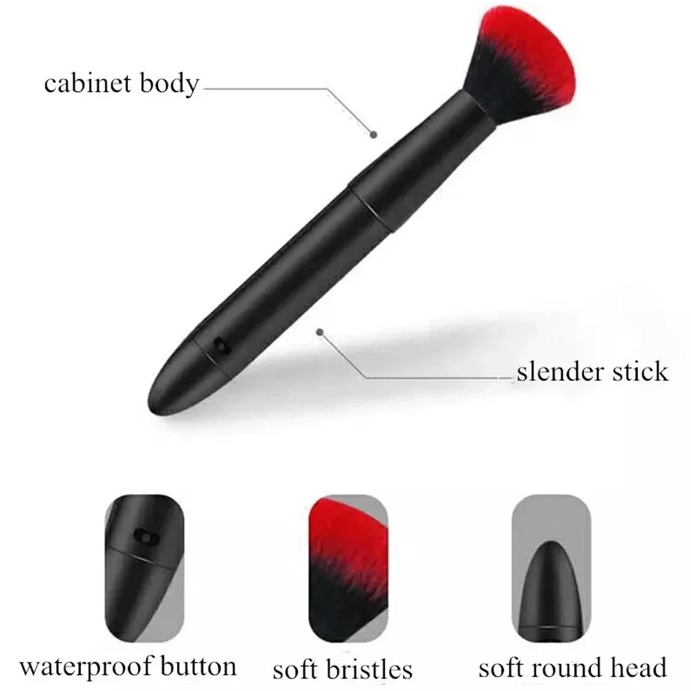 Makeup Brush Vibrator for Women Clit Vagina Stimulator AV Magic Dildo Wand Bullet Vibrator Female Masturbation Massager Sex Toys