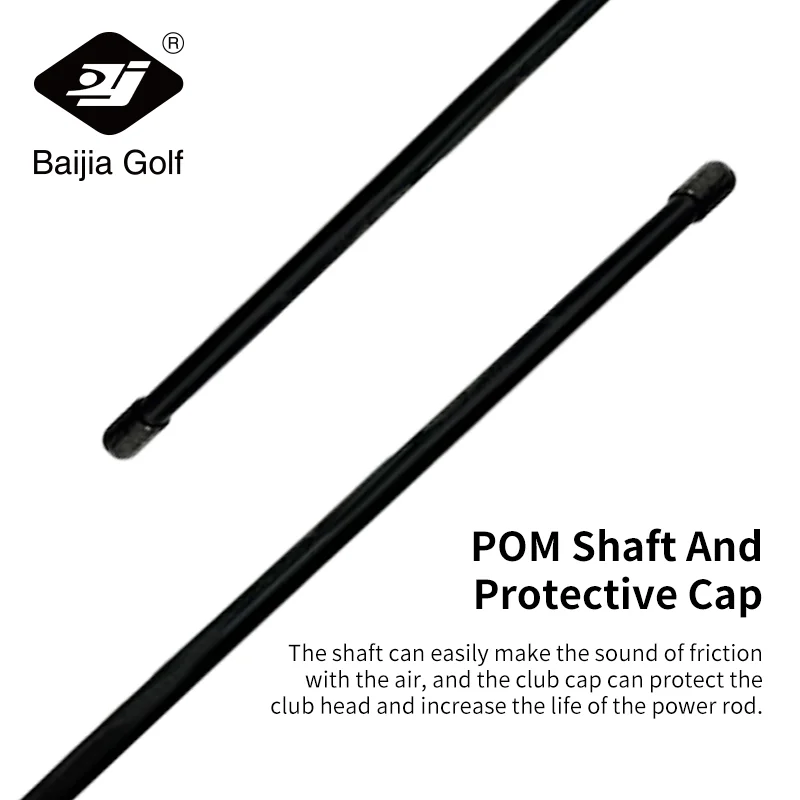 Black golf strength training equipment, helpful for practicing hitting speed and power during swing 5