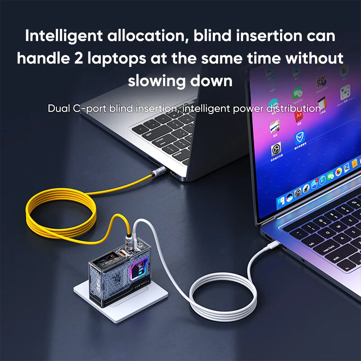 Redmagic DAO 150W GaN Charger Super Fast Charger Type c/1DC/1A Phone Charger Fast Charging for Red Magic 9 Pro Nubia Z60 Ultra