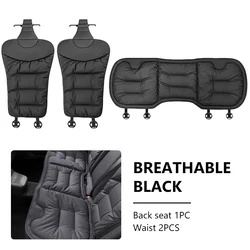 Breathable Wear - Resistant Anti - Slip Car Front Seat Cushion Cover (Rear cover 1 set)