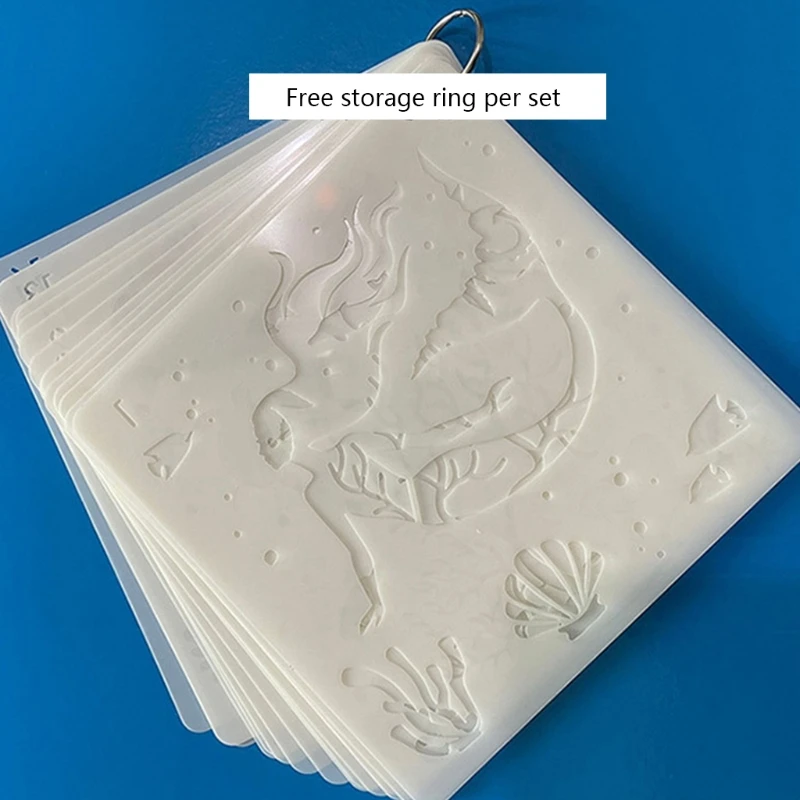 Рисунок 2 - набор трафаретов для рисования «сделай сам»