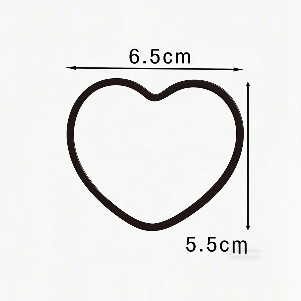귀여운 하트 화장 거울, 컴팩트한 탁상용 화장 거울, 고화질 미니 거울, 세련된 학생 기숙사용 미용 거울