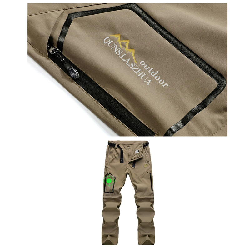 Men\'s Convertible Hiking Pants 3