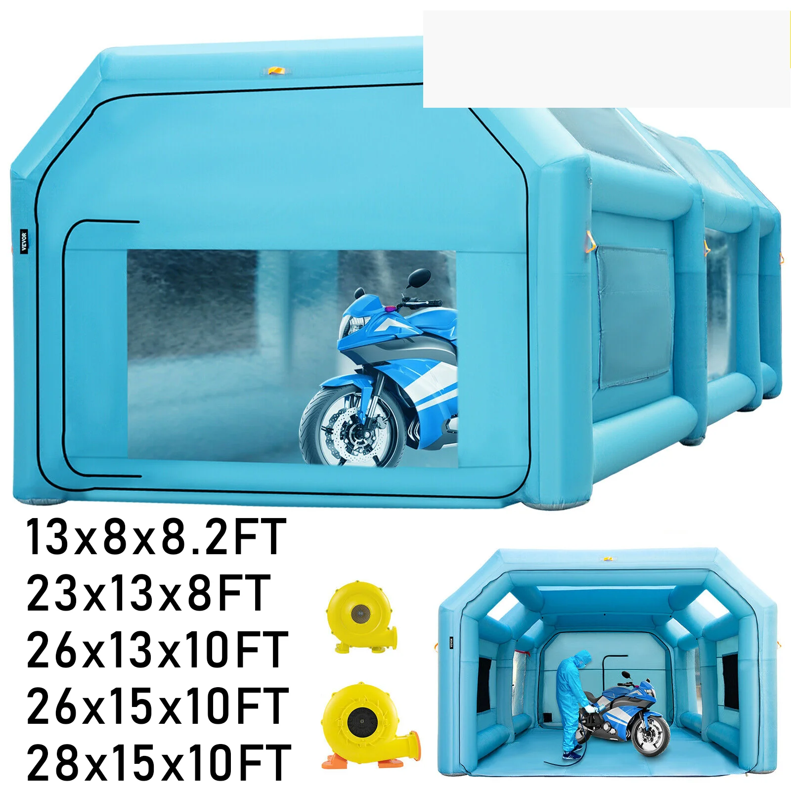 

Надувная лакокрасочная кабина для автомобиля, палатка для краски с вентилятором, рабочая станция для автомобиля, детская комната, Аэрограф, уличный гараж