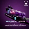 Tattoo Kit POSEIDON High Power Tattoo Pen Kit For Permanent Makeup Tattoo Machine Kit Hot Purple Tattoo Power Supply Tattoo Gun 3