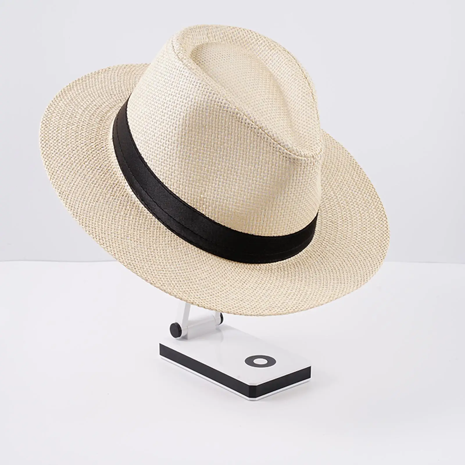 Panama Hat Men Straw Womens Fedora Summer Panama Fedora Hat