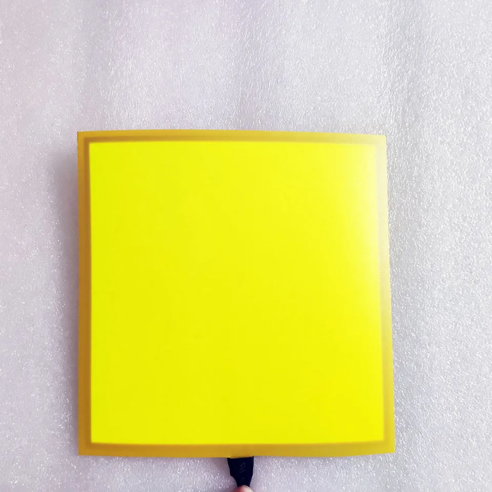 NWpangu Pannello luminoso elettroluminescente EL fai da te, lampada di carta tagliabile per decorazione festiva/cosplay/segnali di avvertimento, luce blu ghiaccio (10 cm x 10 cm