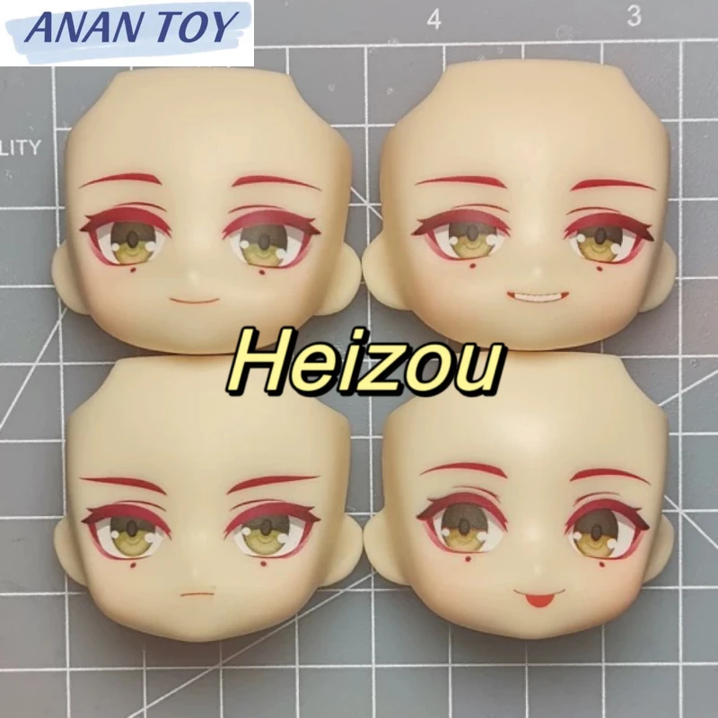 Shikanoin Heizou Ob11 Face GSC YMY Genshin Impact Doll Handmade Water Sticker Faceplate Anime Game Cosplay Toy Accessories