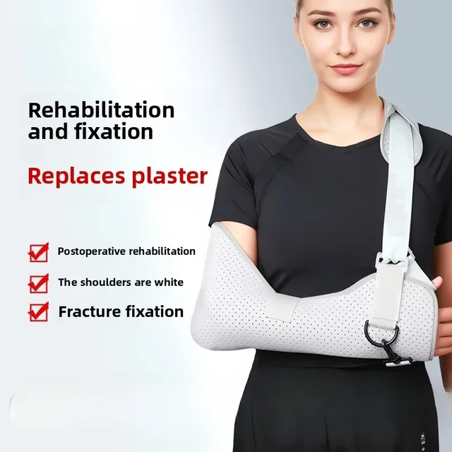 Forearm Sling Fracture Arm Fixation Brace Elbow Injury Postoperative with Elbow Joint Protector Wrist Elbow Forearm Support 4