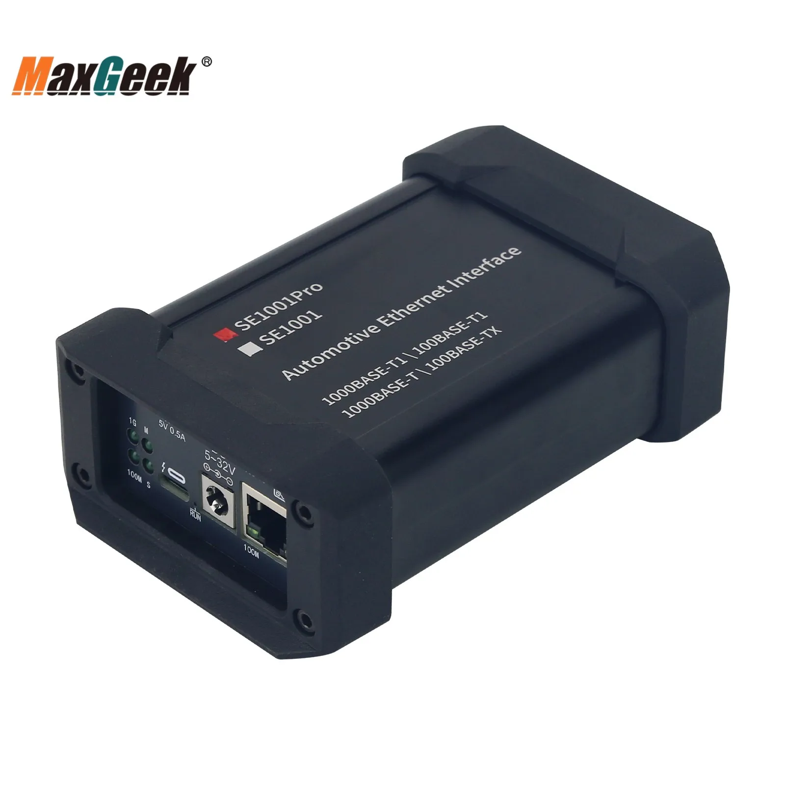 Maxgeek SPEEDLINK SE1001 Pro 1000Base-T1 자동차 이더넷 인터페이스 모듈, RJ45, 레거시 모드 지원