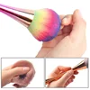 Rose Gold Powder Blush Brush Professional Make Up Brush Large Cosmetic Face Cont Cosmetic Face Cont brocha colorete Make Up Tool 3