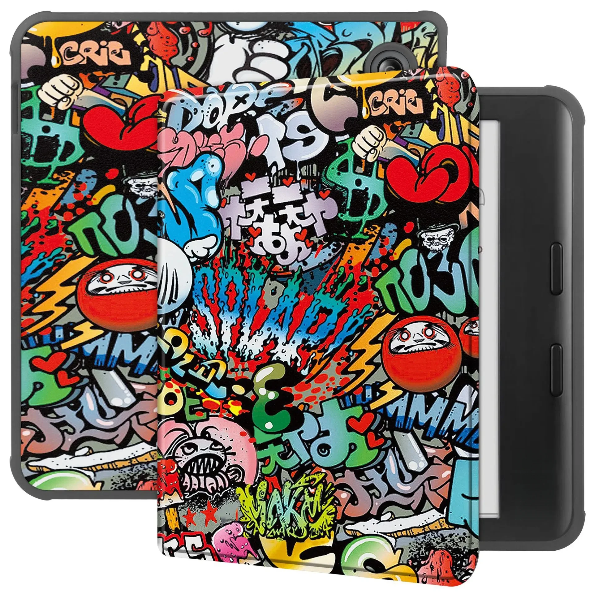 Für Kobo Libra Farbtablet-Hülle TPU Softshell Lederhülle – Detail 10