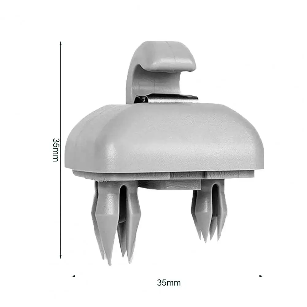 2Pcs Interior Sun Visor Hook Clips Bracket for Audi A4 B6 B7 A4L Q5 A7 Q7 Q3 A5 sun visor repair kit