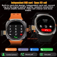 2025 New Smart Watch 4G/5G SIM Full Netcom WiFi NFC GPS  32GB Watches For Man 32GB Storage HD Camera Smartwatch For IOS/Android 2