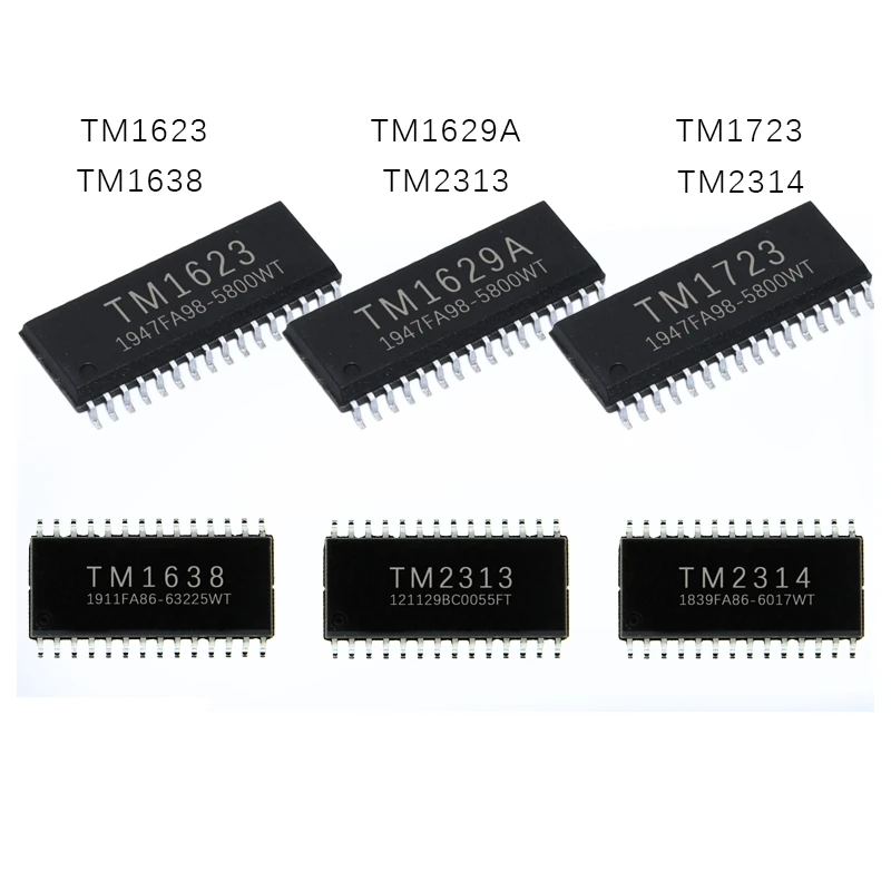 

1PCS TM1638 TM2314 TM2313 TM1629A TM1623 TM1723