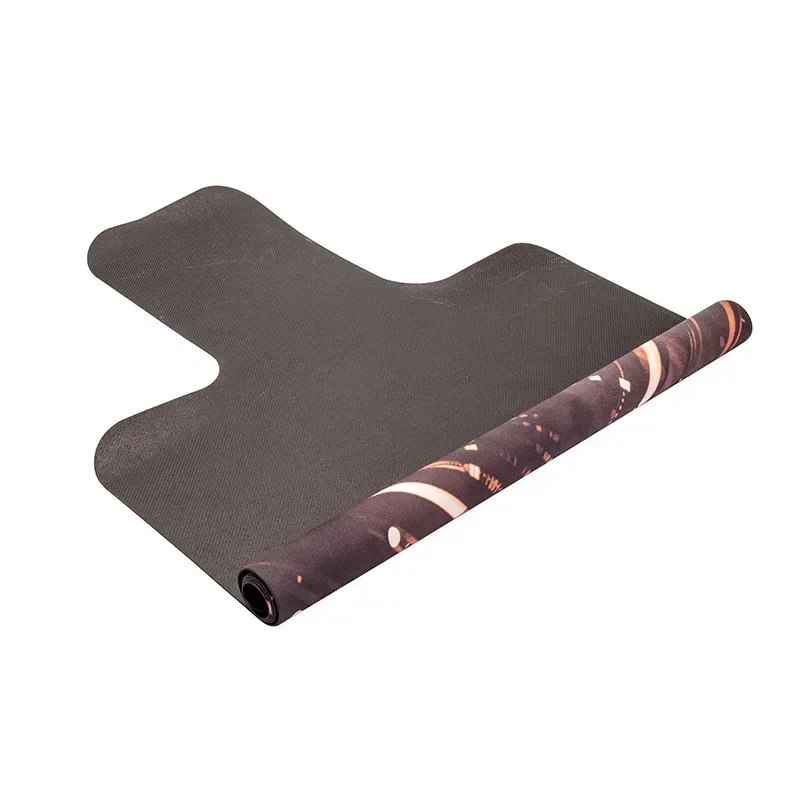 Non-Slip Yoga Mat Convex Pilates Reformer Pad Suede Rubber Reconstituted Core Bed Soft Comfortable Training Positioning Rug