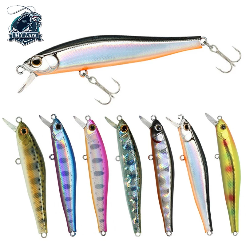1PCS 70MM 5.5G Sinking Minnow Fishing Lures Artificial Bait 3D Natural Eyes Wobbler Hard Tackle |