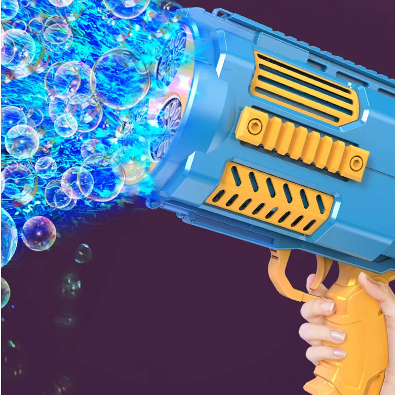 

Electric Bubble Gun Automatic Soap Bubble Maker Star Light Space Bubble Blower Party Outdoor Toys for Kids Children Gift