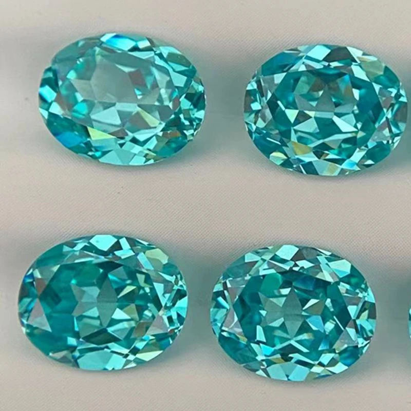 BrilliantPrettySapphireGreenParaibaGemstoneOvalCutForJewelry