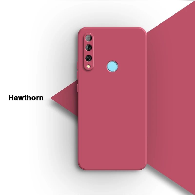 Matte Soft Candy Color Silicone Phone Case with Lens Protection