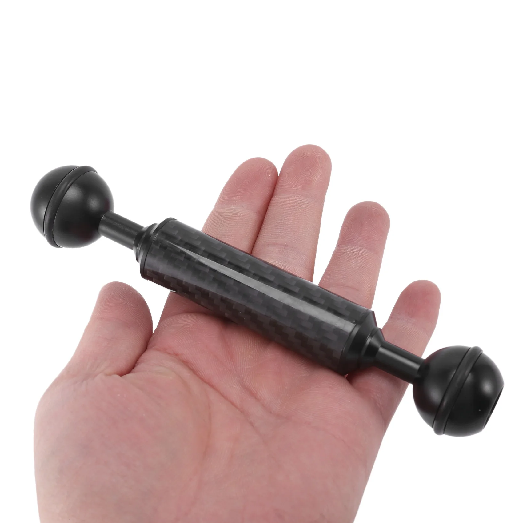 Carbon Fiber Float Extension Arm 1 Inch Dual Ball Diving Camera Photography D20Mm 5 Inch Light Underwater Buoyancy Tripo HOT