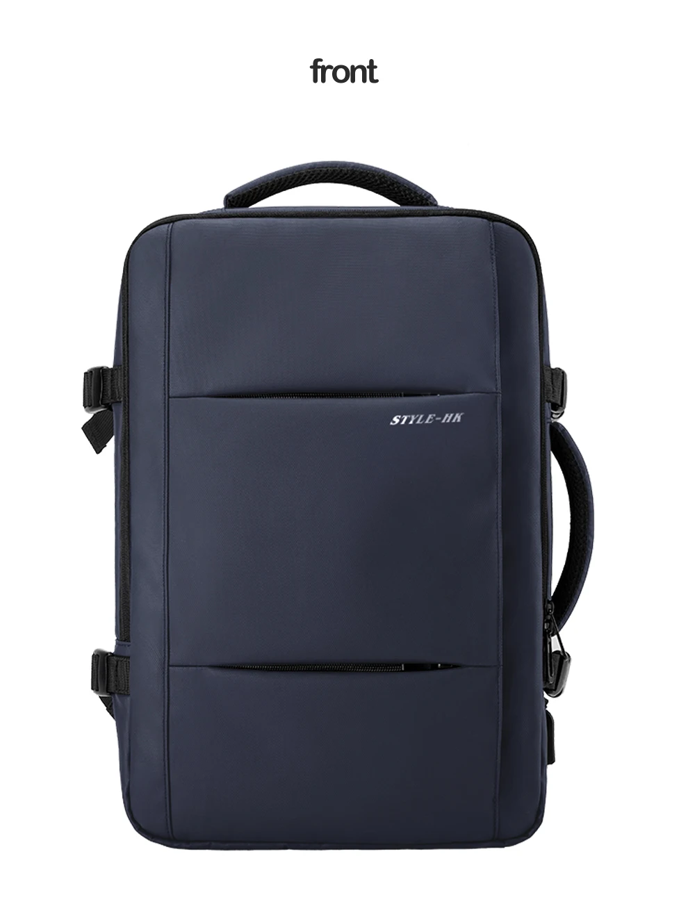 HcanKcan Herren-Reiserucksack mit großer Kapazität, multifunktionaler Business-Rucksack, passend für 15,6-Zoll-Laptoptasche, wasserdichter Schul-Tagesrucksack – Detail 17