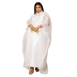 African Dress For Woman Embroidery Design Ladys Clothes Plus Size Dresses For Women Floor Length