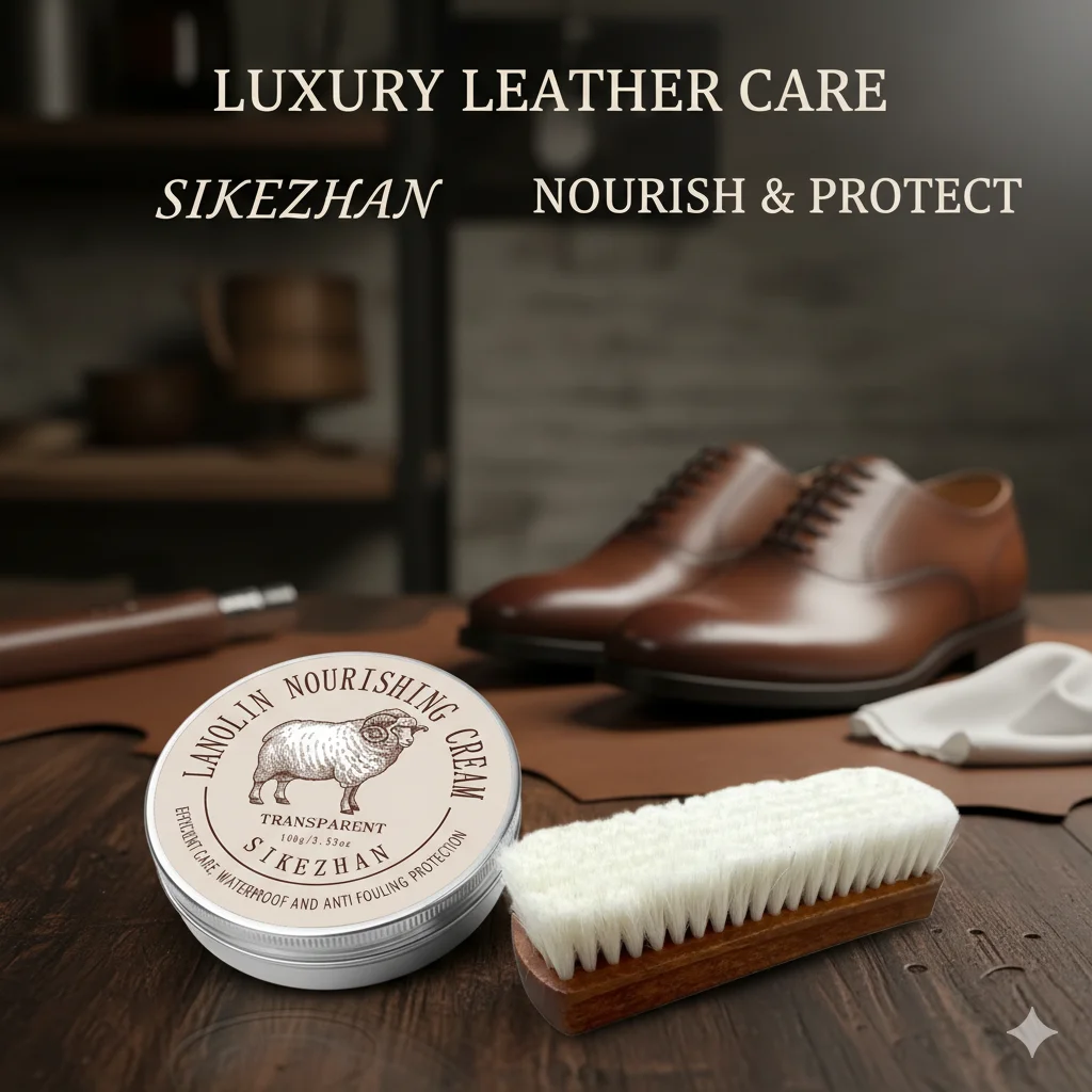Lanolin Leather Care Cream Kit image 4
