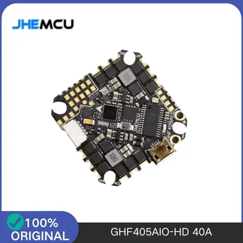 JHEMCU GHF405AIO-HD F405 Flight Controller 40A ESC Dshot600 2-6S Betaflight OSD per Drone FPV da Corsa Micro Toothpick