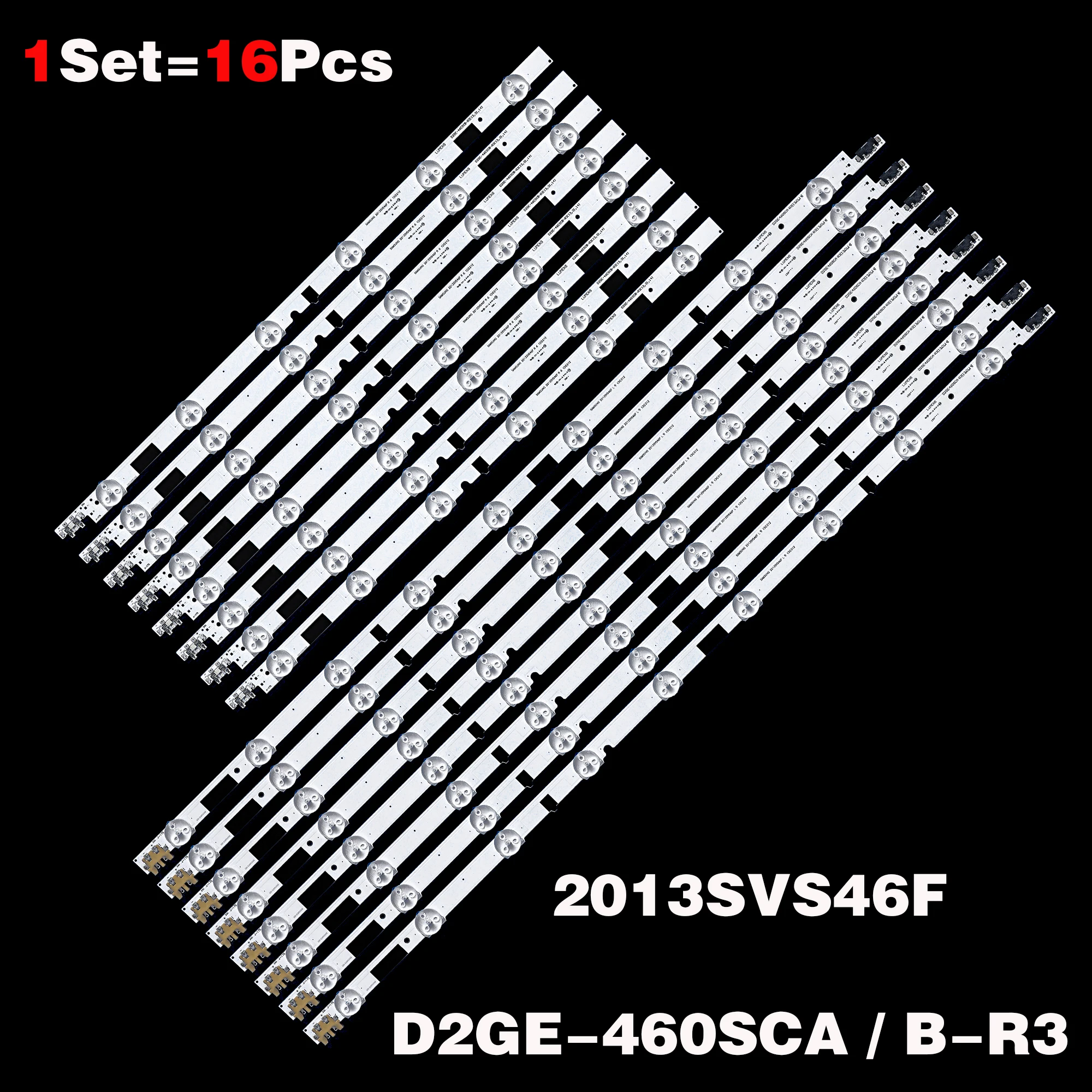 Tira de Retroiluminação Led para Samsung Ue46f5080 Ue46f6700 Ue46f6740 Ue46f6320aw Ue46f5000 Ue46f6500 Ue46f6320 Ue46f6700 Ue46f6740 16