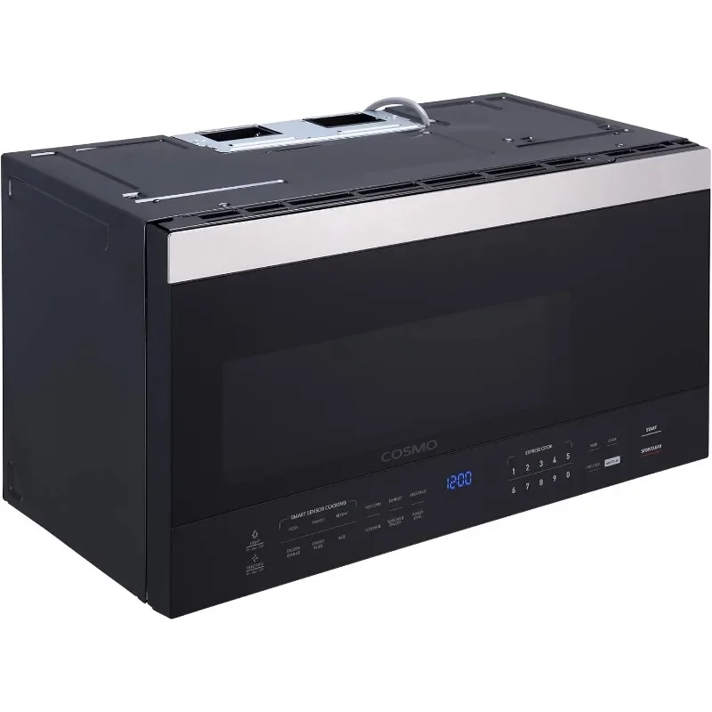 COSMO COS-3016ORM1SS 30 in Over the Range Microwave Oven with 1.6 cu. ft. Capacity