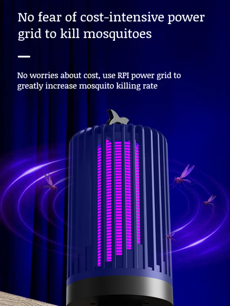 Mosquito Killer for Pregnant Women Indoor Usb Rechargeable Light Wave