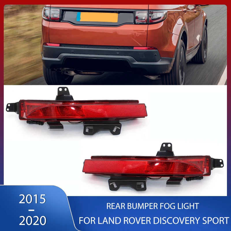 

Rear Bumper Fog Light Reflector Brake Lamp Parking Warning Taillights For Land Rover Discovery Sport 2015-2020 LR060911 LR060910