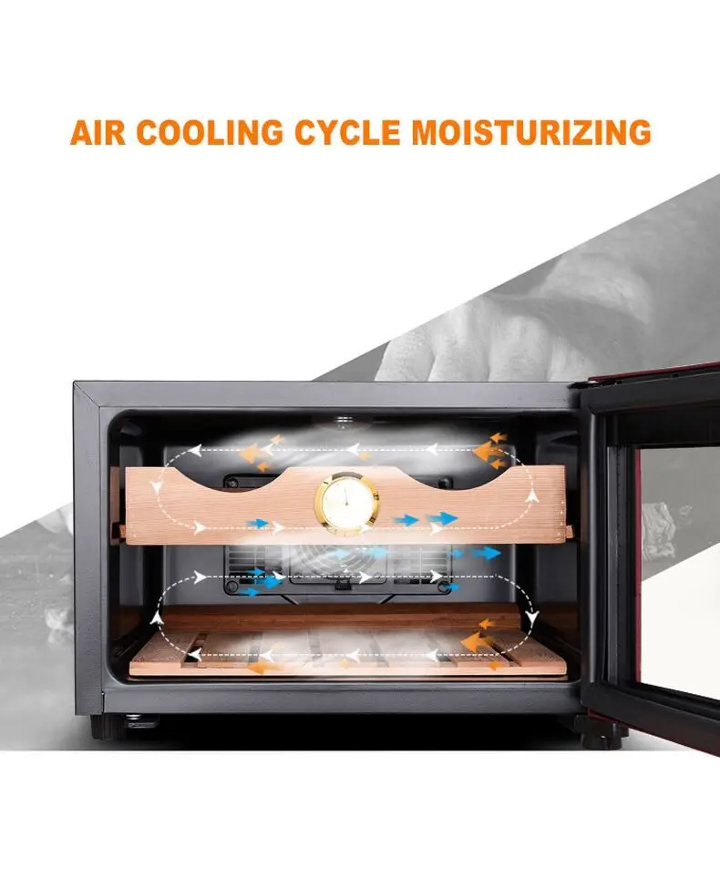 Mini Cigar Cabinet Humidity Cabinet 23L Electric Thermostatic & Constant humidity Cigar Storage