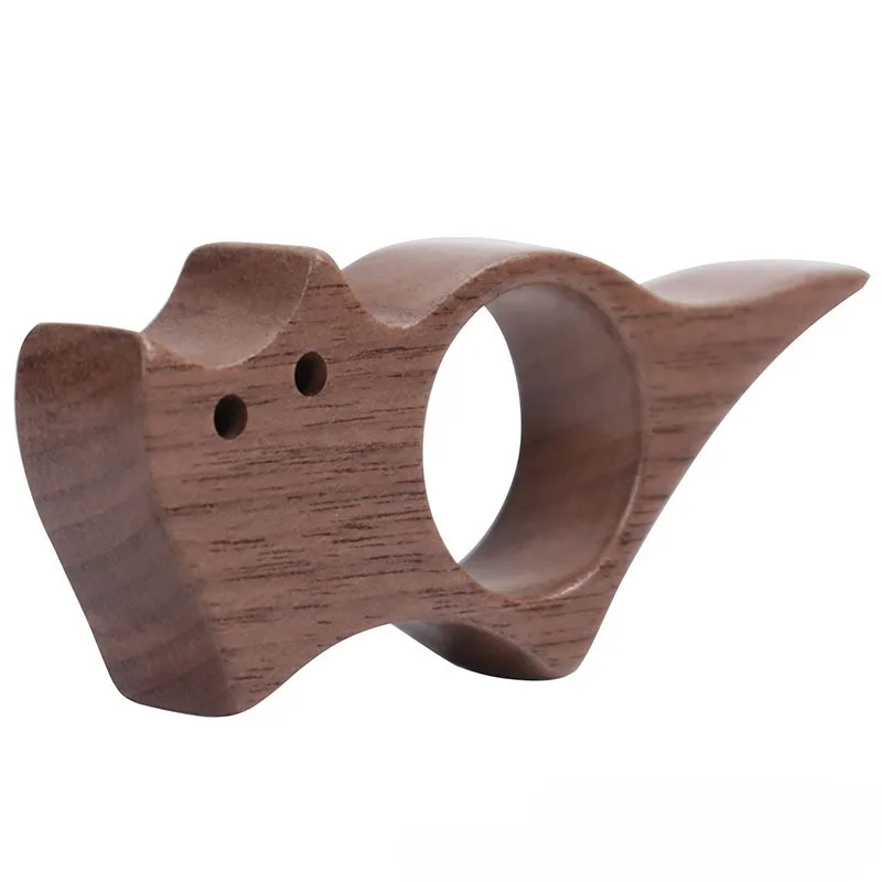 Wooden Pet Cat Dog Reading Bookmark Bookmarks Rings School Supplies Student Pages Guide Marker Marking Sign Book Page Holder